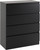 Malvern Black 4 Drawer Chest