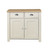 Highgate Cream and Oak 2 Door 2 Drawer Sideboard