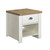 Highgate Cream and Oak 1 Drawer Lamp Side Table