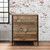Urban Rustic Industrial 4 Drawer Chest