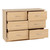 Nevada Sonoma Oak 6 Drawer Chest