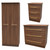 Faye Noche Walnut Bedroom Set 1