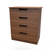 Bella Noche Walnut Bedroom Set 6