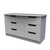 Bella Grey Matt Bedroom Set 7