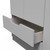 Bella Grey Matt Bedroom Set 8