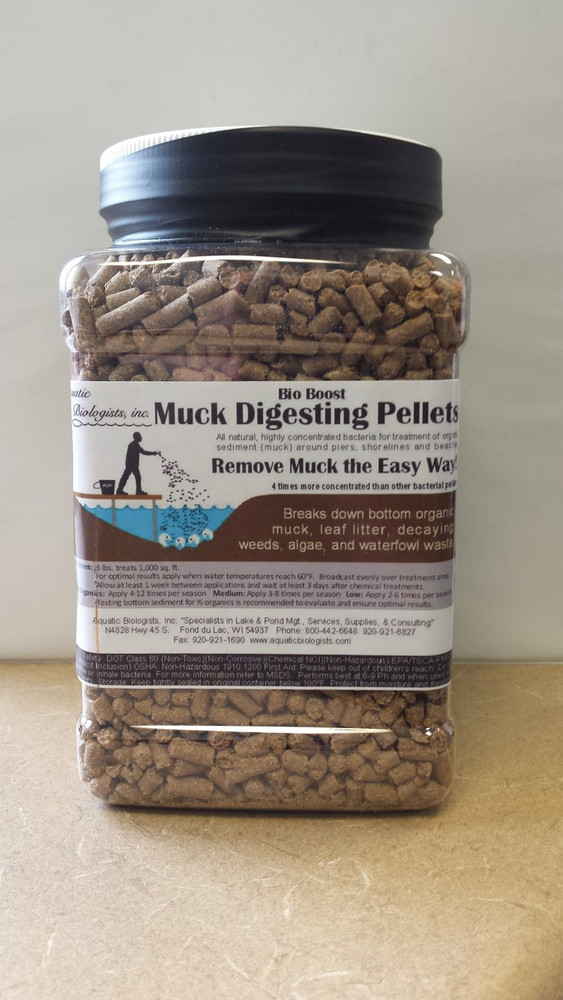 2 Pound Container Bio Boost - Muck Digesting Bacteria Pellets