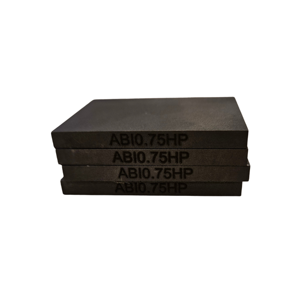 3/4hp Gast Carbon Vane Replacement Set (4) for use on 1023/RV75