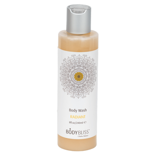 RADIANT Organic Lemon & Amber Body Wash