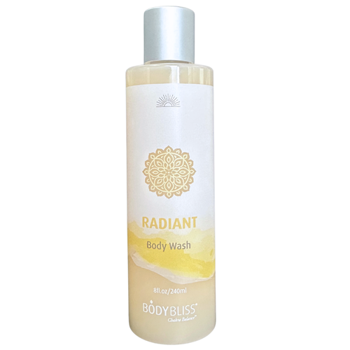 RADIANT Organic Lemon & Amber Body Wash