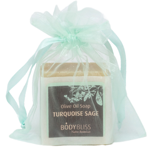 Turquoise Sage Olive Oil Soap