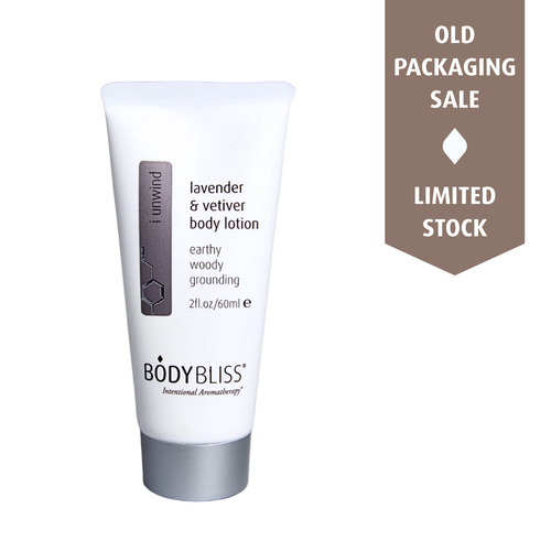 i unwind Organic Lavender & Vetiver Body Lotion 2oz SALE