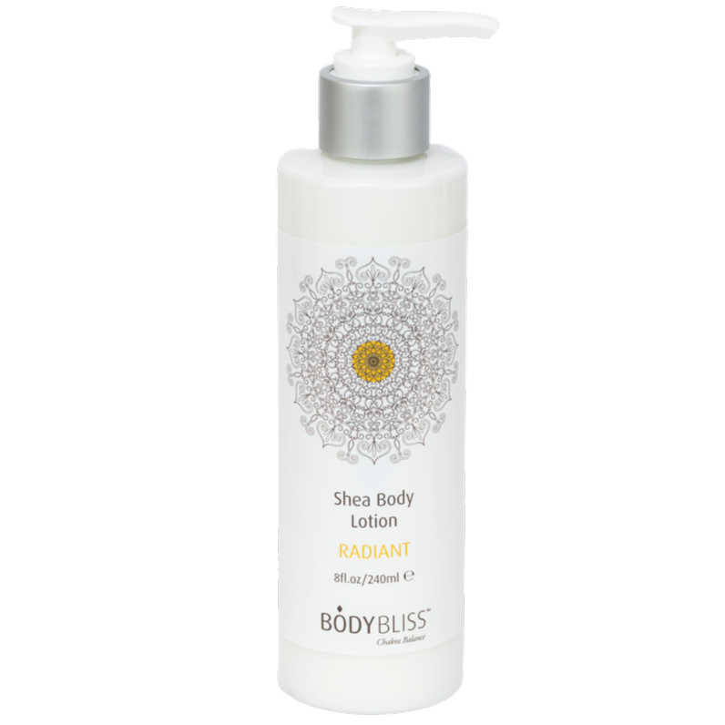 RADIANT Organic Lemon & Amber Shea Body Lotion