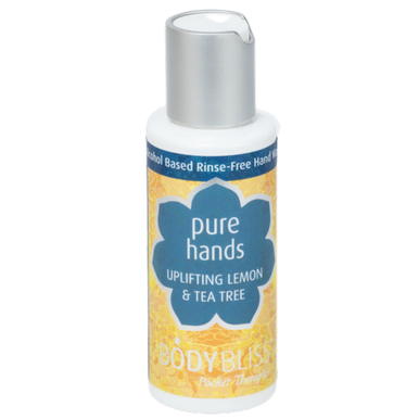 Pure Hands Rinse-Free Hand Wash Uplifting Lemon & Tea Tree