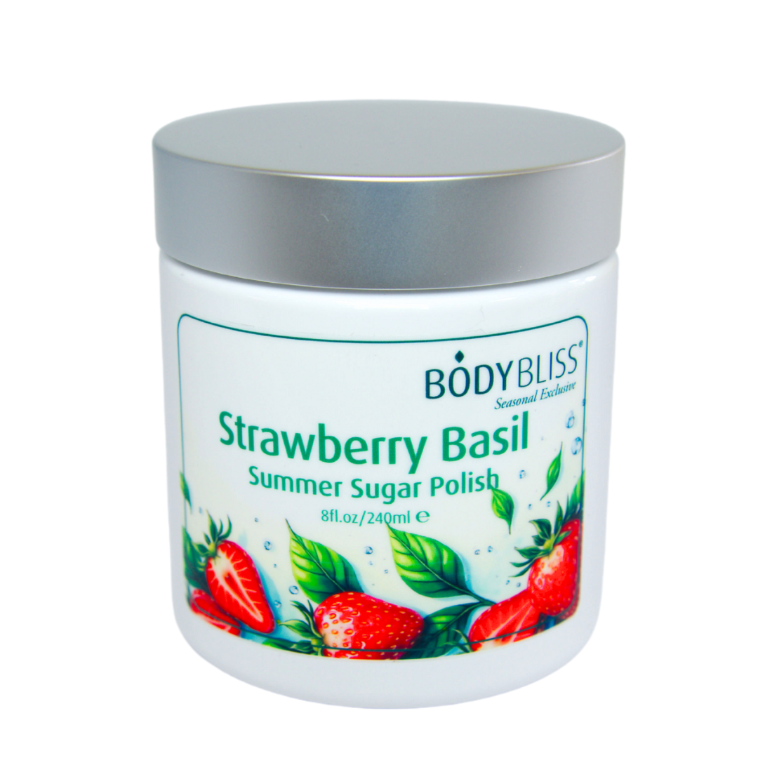 STRAWBERRY BASIL Summer Sugar Polish