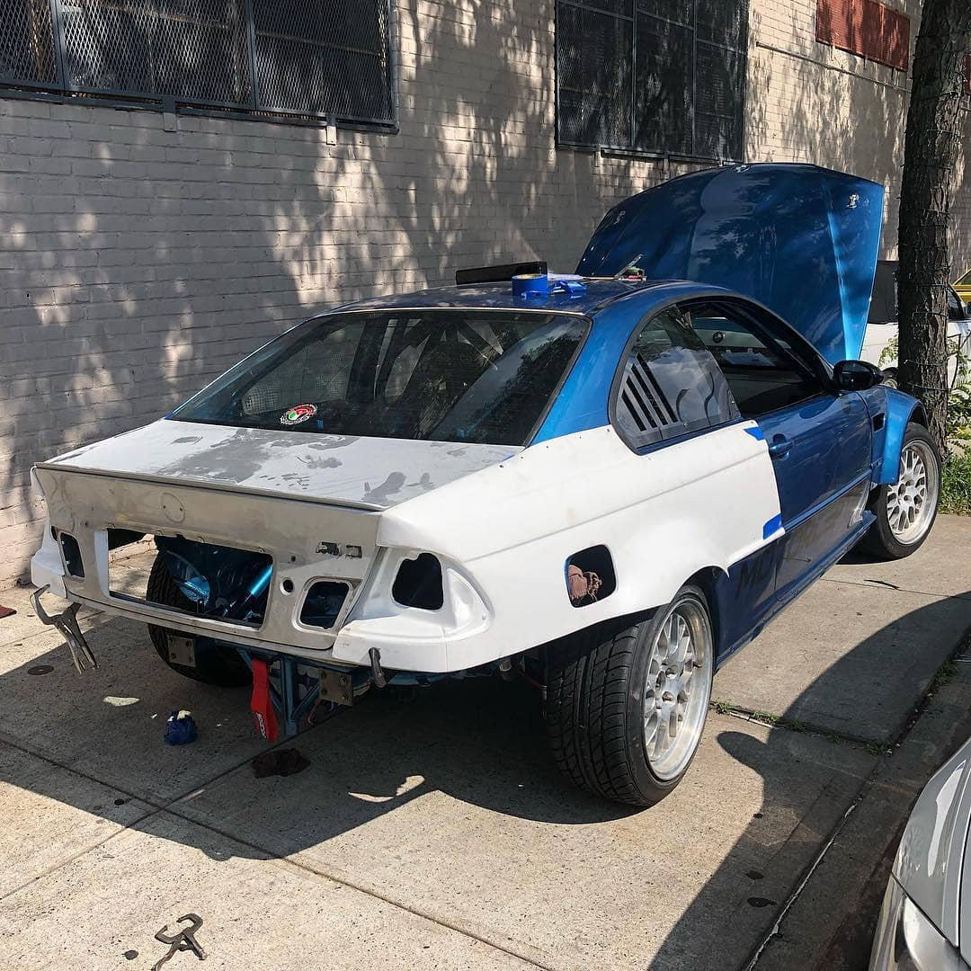 Big Duck Club E46 Coupe Rear Quarter Replacement Panel LCF KoruWorks