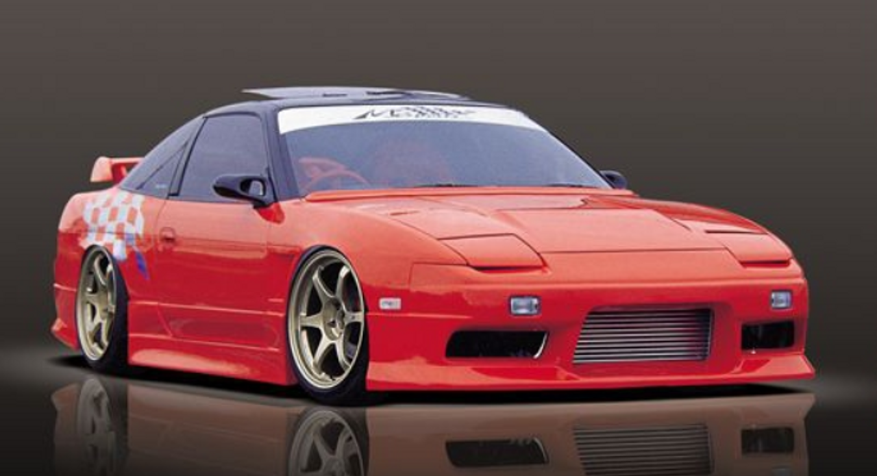 人気SALE最新作限定■MAC（マック）　Msports[タイプB]　180SX（240SX）　リアバンパースポイラー（未塗装） エアロパーツ