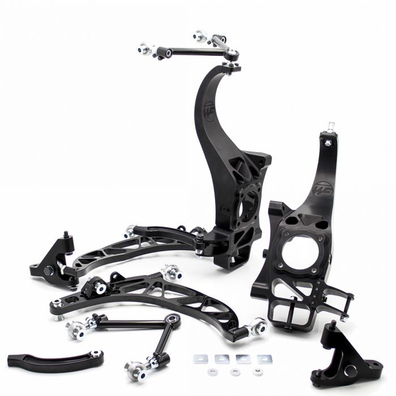 Wisefab Nissan R35 GT-R Front Suspension Drop Knuckle Kit - KoruWorks