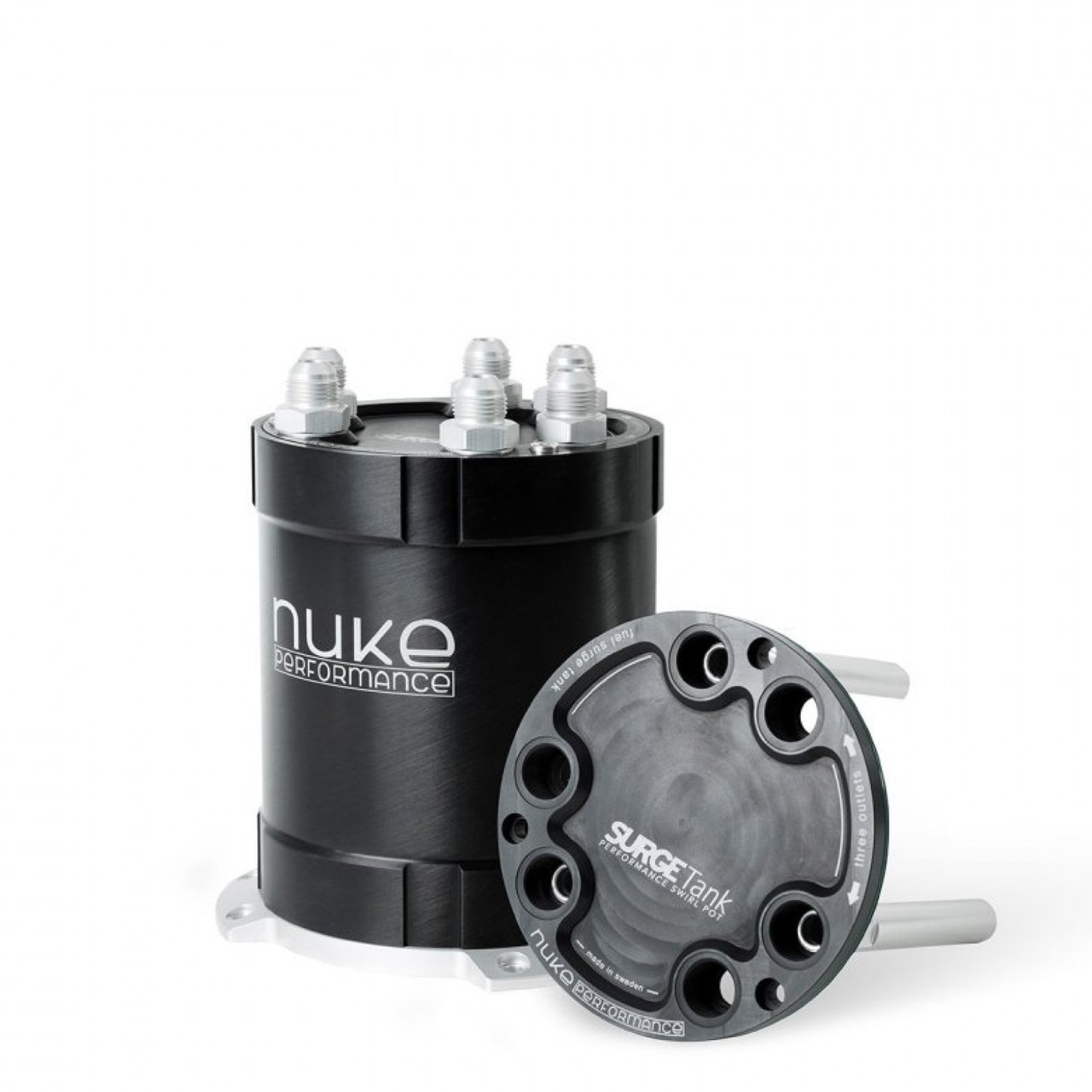 Nuke Performance 2G Fuel Surge Tank 2.0 Liter Up To 3 External Fuel Pumps -  KoruWorks