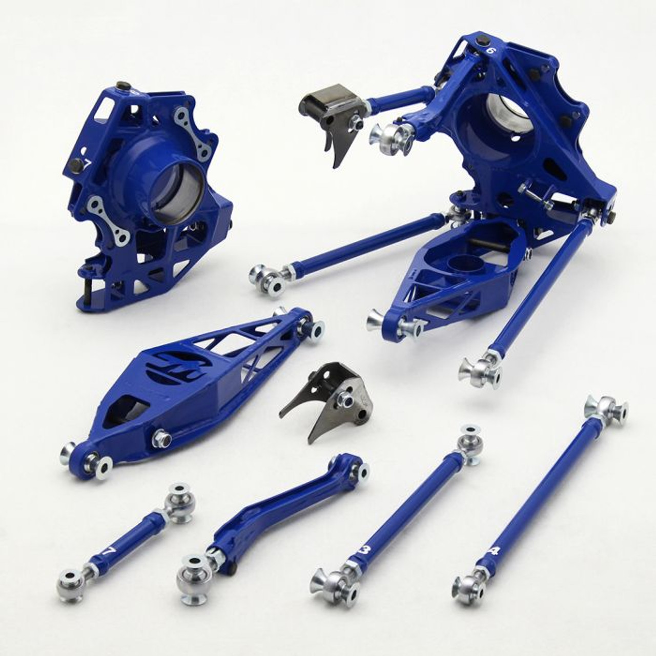 Wisefab Toyota Supra A90 Rear Suspension Drop Knuckle Kit - KoruWorks