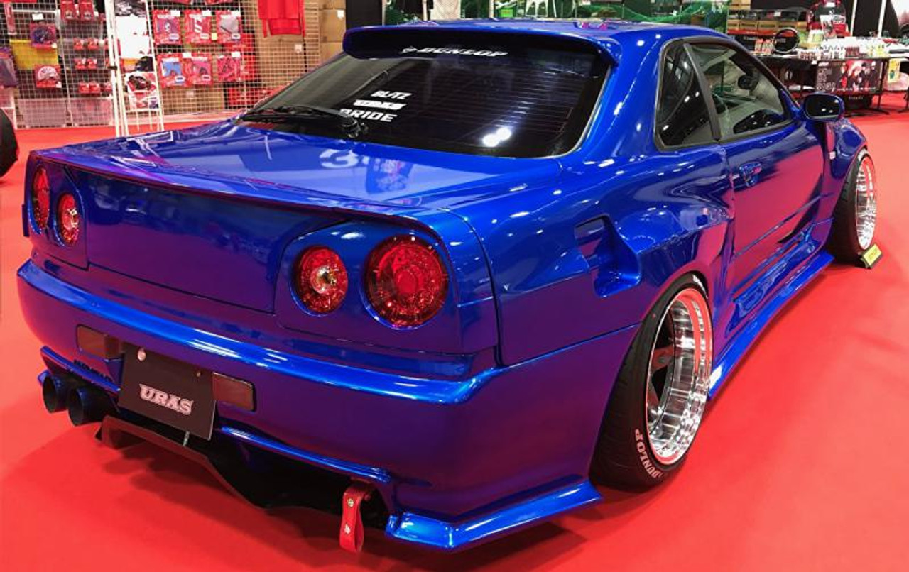 r34 4 door wide body kit