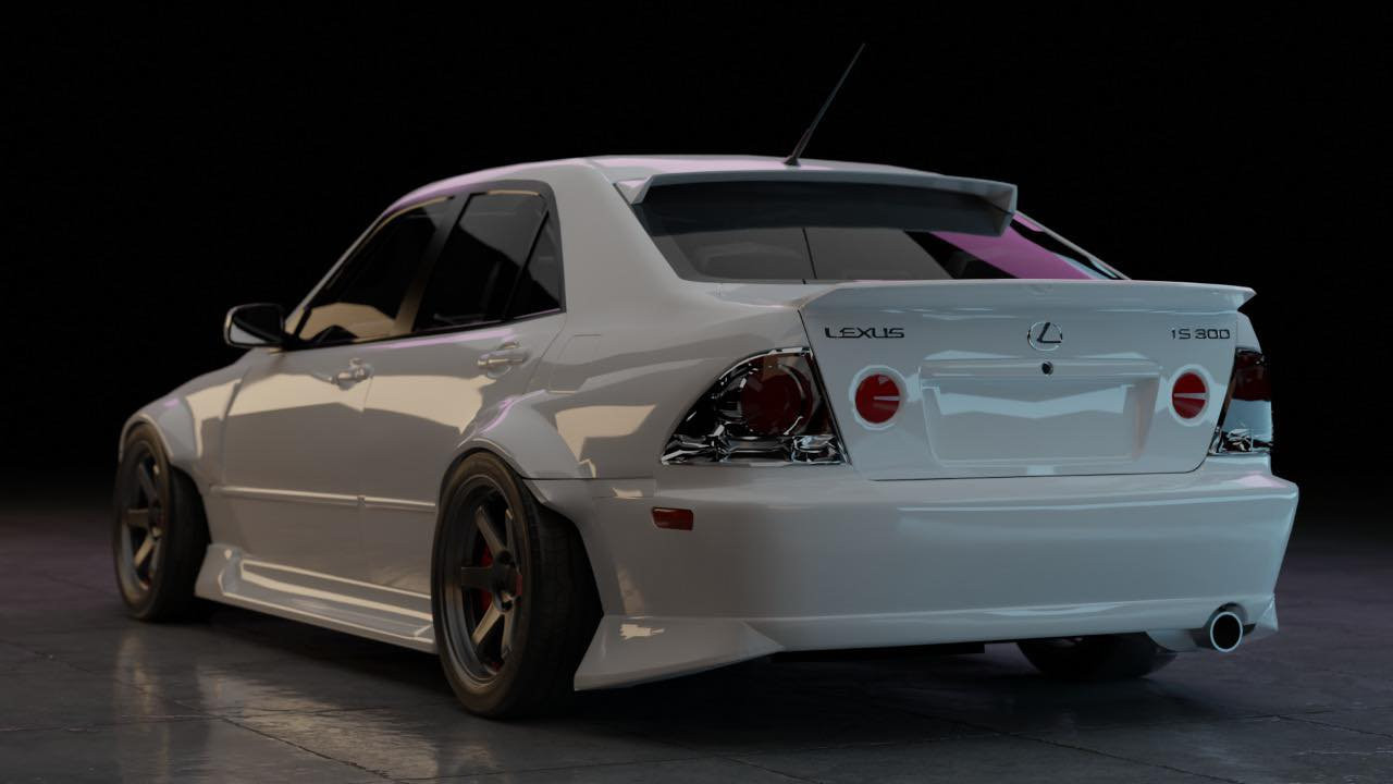 Big Duck Club Altezza IS300 Full Wide Body Kit 10 piece (75mm)  KoruWorks