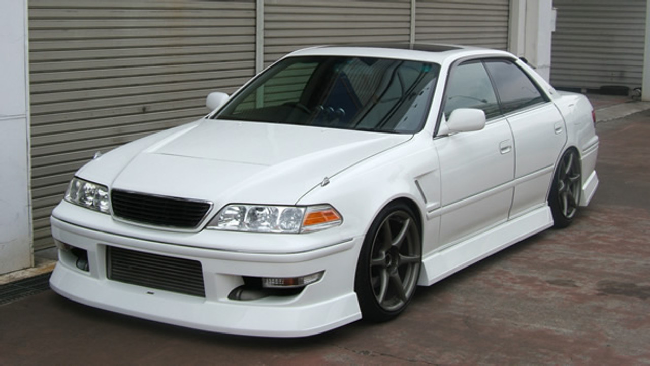 在庫あ人気新品☆WONDER　SHADOW　マークⅡ（JZX100）　リアバンパー TYPE-1（未塗装） エアロパーツ