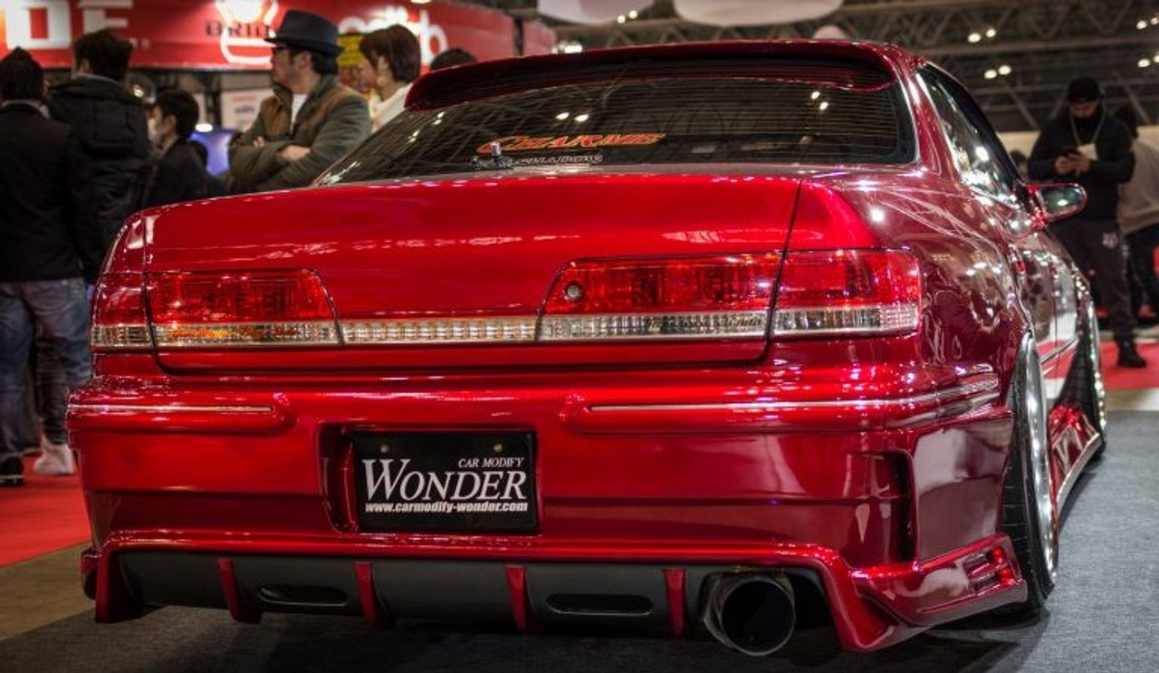 在庫あ人気新品☆WONDER　SHADOW　マークⅡ（JZX100）　リアバンパー TYPE-1（未塗装） エアロパーツ