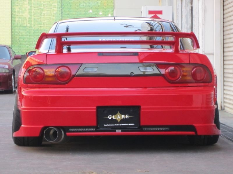Car Modify Wonder Glare Twin Blade 180Sx Rear Wing - KoruWorks