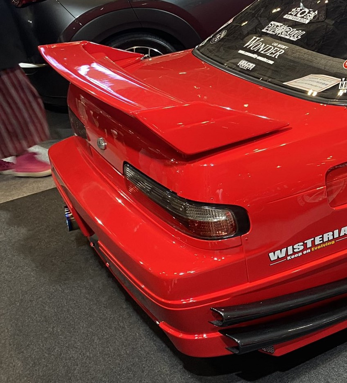 Car Modify Wonder Glare Twin Blade S13 Silvia Rear Wing - KoruWorks