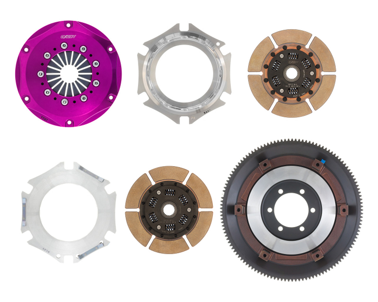 Exedy 1986-1989 Mazda RX-7 R2 Hyper Twin Cerametallic Clutch