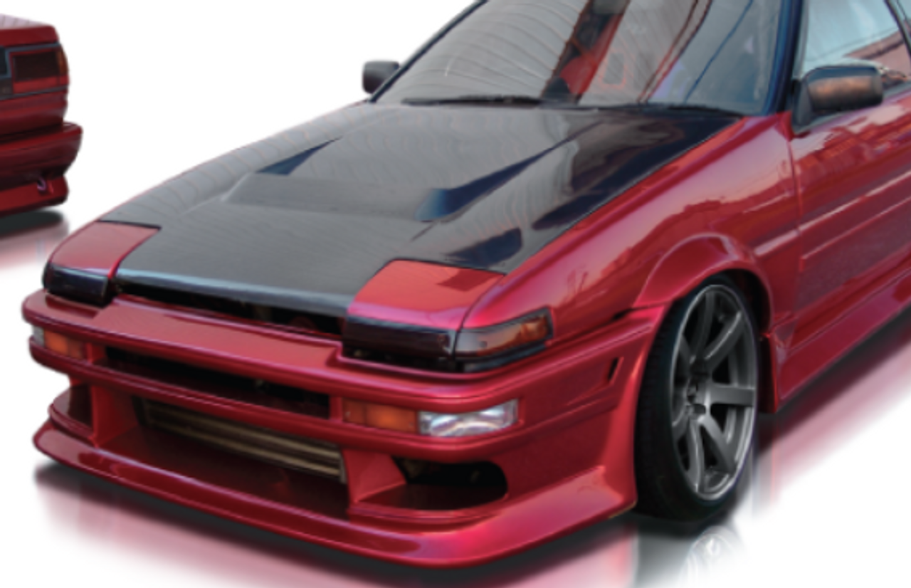 Origin Lab Toyota AE86 TRUENO FRONT FENDERS 20MM - Single Vent