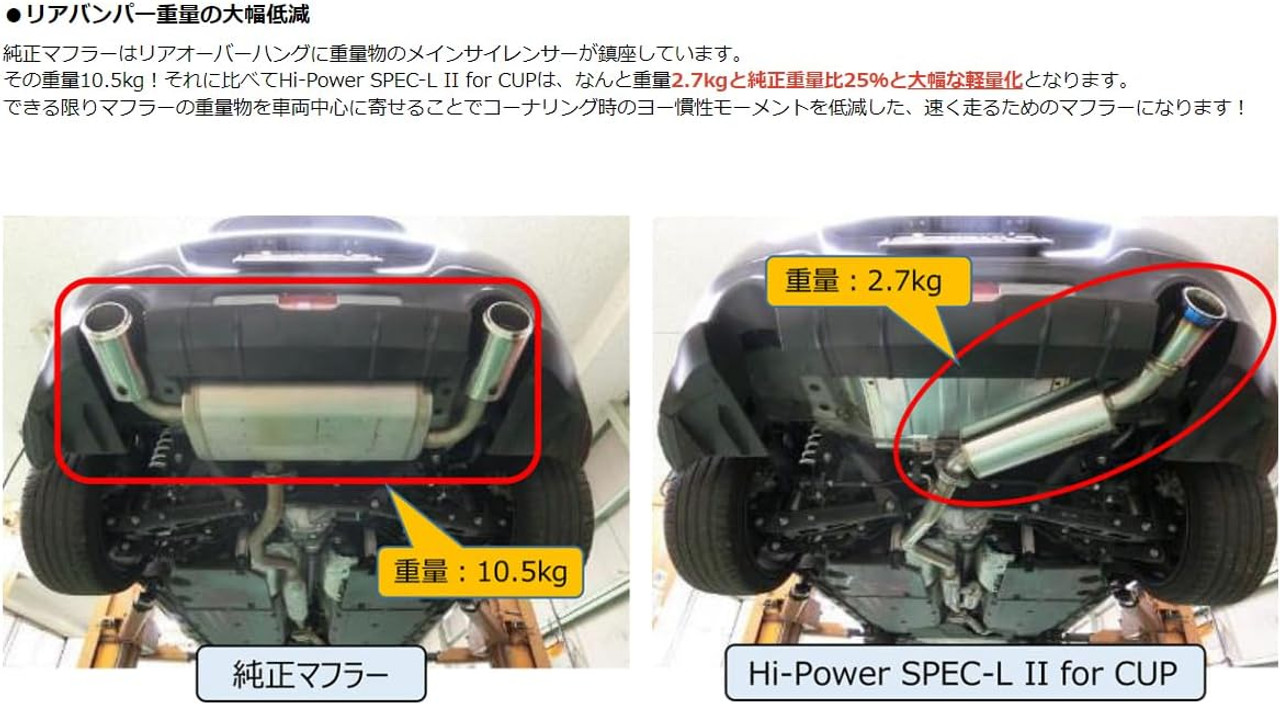 HKS 2022+ Toyota GR86 / Subaru BRZ Hi-Power Spec L2 Cup