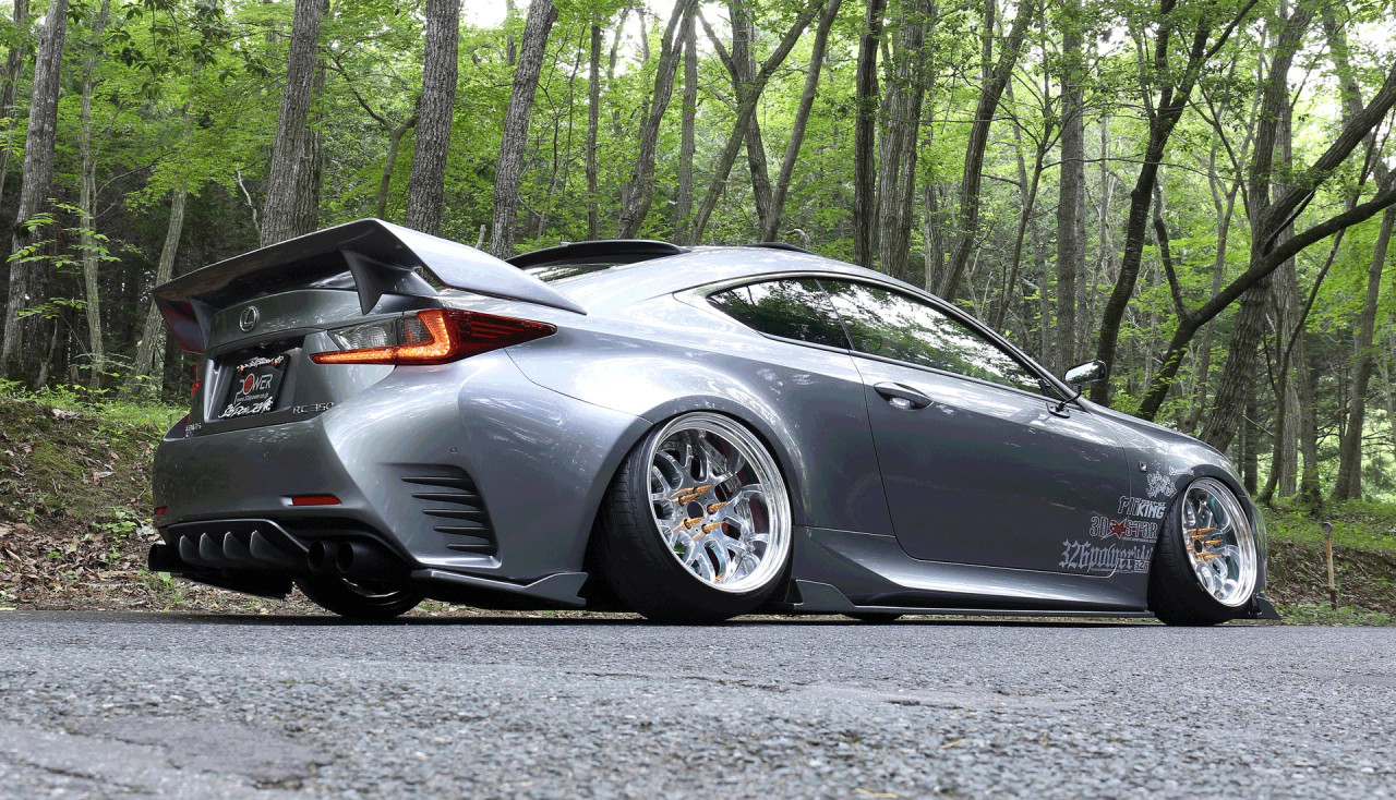 326POWER 3D☆STAR Roof Spoiler for Lexus RC - KoruWorks