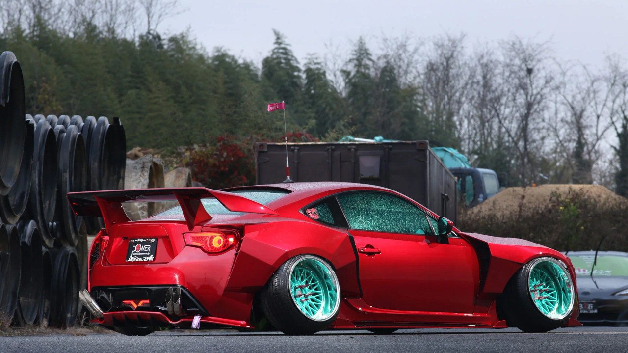326power 80k ハイレート 326POWER Gachabari Toyota GT86 Widebody Conversion 【がちゃ