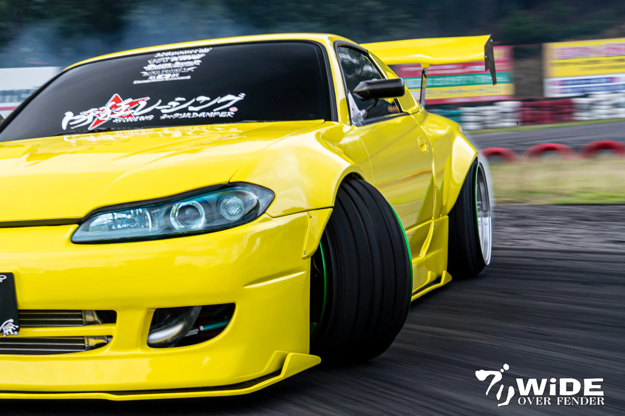 326POWER Buri Wide Nissan S15 Over Fenders - KoruWorks