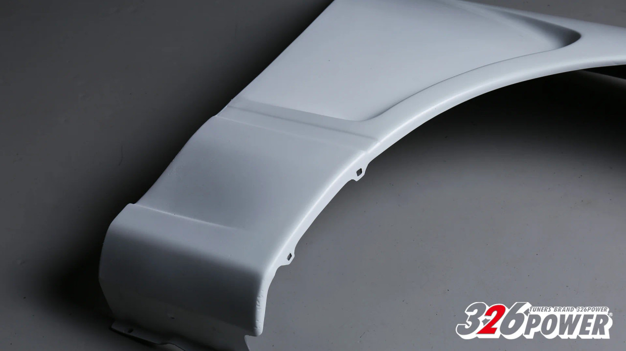 326POWER Gachabari Mild Front Fender 180SX - KoruWorks