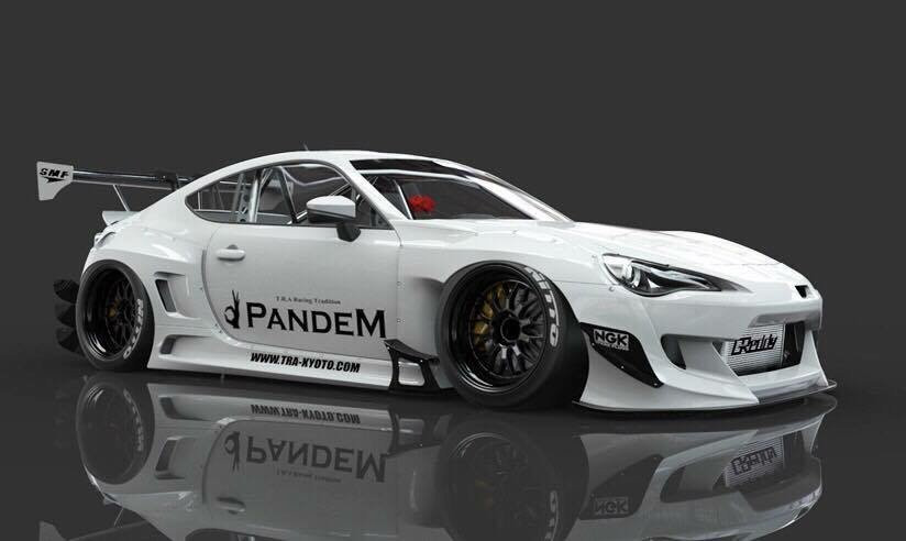 Pandem FRS / BRZ V3 Wide Body Aero Kit