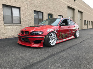 Big Duck Club E46 Sedan Front Overfenders (+60mm) Big Duck Club E46 Sedan Front Overfenders (+60mm)