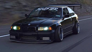 Big Duck Club BMW E36 Coupe Overfenders Big Duck Club BMW E36 Coupe Overfenders