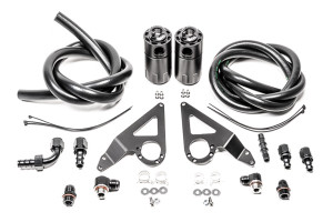 Radium 2022+ Subaru BRZ / Toyota GR86 Dual Catch Can Kit Fluid Lock - 20-0913-FL Radium 2022+ Subaru BRZ / Toyota GR86 Dual Catch Can Kit Fluid Lock - 20-0913-FL