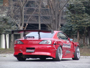 Kazama Auto S15 Silvia 50mm Promode Rear Fenders Kazama Auto S15 Silvia 50mm Promode Rear Fenders