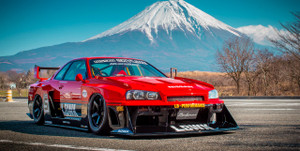 Liberty Walk Super Silhouette Full Body Kit R34 Skyline Liberty Walk Super Silhouette Full Body Kit R34 Skyline