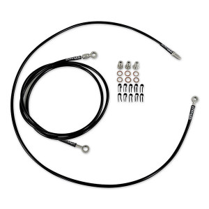 GKTech Nissan In-line e-brake braided brake line kit - Behind shifter - RHD GKTech Nissan In-line e-brake braided brake line kit - Behind shifter - RHD