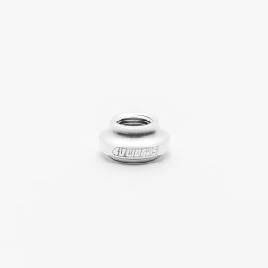 411 Works 1/8" BSPT Female Weld Bung (Alu) 411 Works 1/8" BSPT Female Weld Bung (Alu)