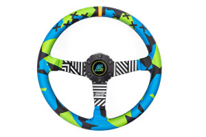 Vaughn Gittin Jr. x MPI Steering Wheel - Drift Green Vaughn Gittin Jr. x MPI Steering Wheel - Drift Green