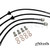 GKTech Nissan N-Style S14 240sx/S15 Silvia braided brake lines