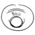 GKTech Stainless steel braided teflon lined ABS Delete kit - LHD GKTech Stainless steel braided teflon lined ABS Delete kit - LHD