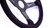 KoruWorks X Grip Royal V2 Pinstripe Steering Wheel KoruWorks X Grip Royal V2 Pinstripe Steering Wheel