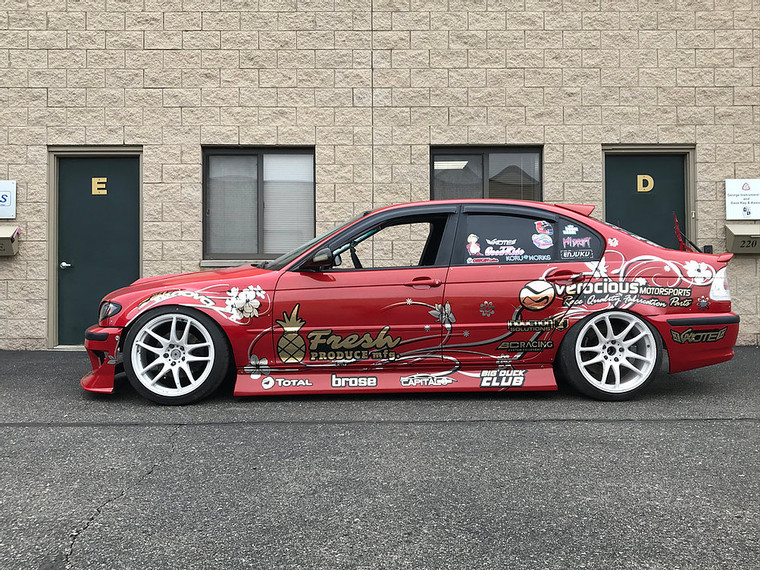 Big Duck Club E46 Sedan Widebody Kit