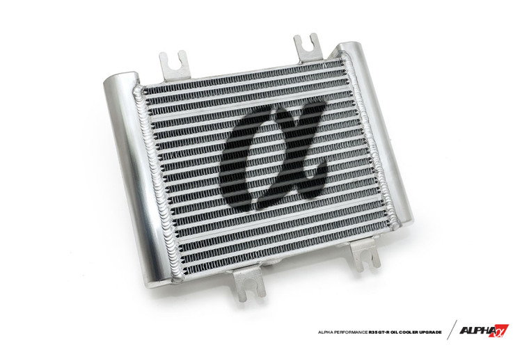 AMS Performance 2009+ Nissan GT-R R35 Alpha Factory Replacement Engine Oil Cooler - ALP.07.02.0104-1